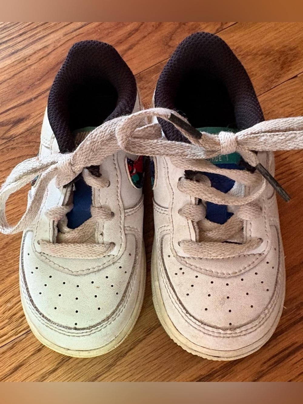 Nike Air Force 1 Low White Hyper Crayon Multi-Color CU4634-100, Size 6C